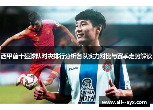 西甲前十强球队对决排行分析各队实力对比与赛季走势解读