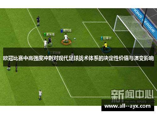 欧冠比赛中高强度冲刺对现代足球战术体系的决定性价值与演变影响 欧冠比赛中高强度冲刺对现代足球战术体系的决定性价值与演变影响